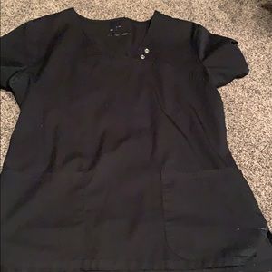 Cherokee Black scrub top